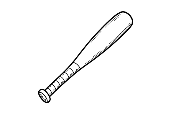 Baseball Bat Clip Art for Creative Projects