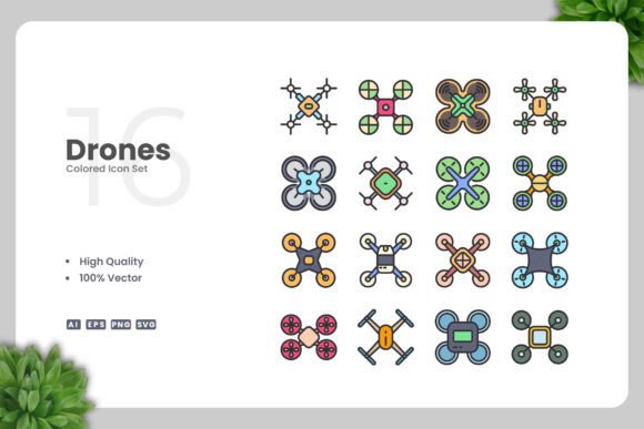 Drones Colored Icons: A Practical Guide to Their Use, Strengths, and Limitations