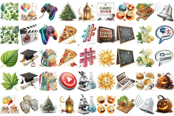 Elevate Your Visual Content with the Clipart Bundle