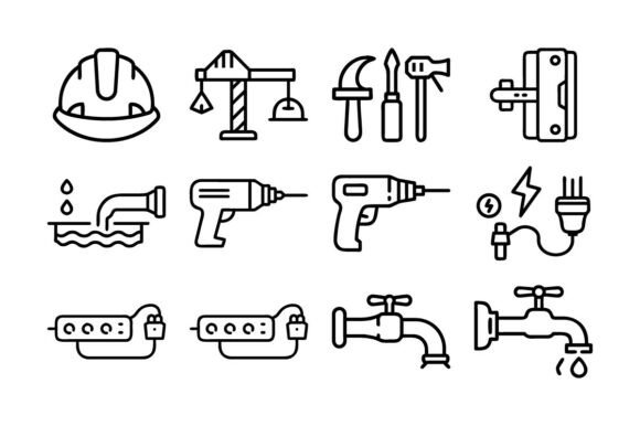 How the Handyman Outline Vector Icon Set – Home Is Reshaping Visual Communication for Trades and Creators Alike