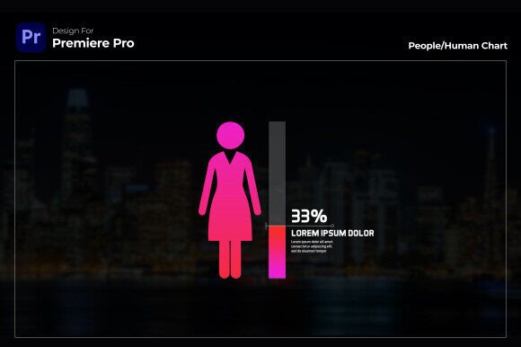 Human Chart Infographics Premiere Pro: A Modern Approach to Visualizing Demographic and Survey Data
