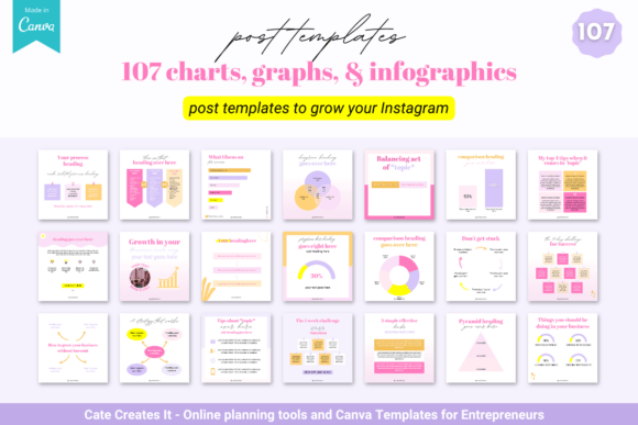 Instagram Charts and Graphs Templates: A Practical Tool for Growing Your Presence