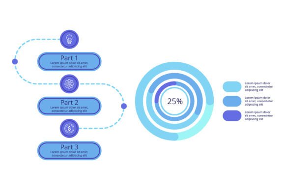 Process Flow Infographics: Clarity in Every Segment